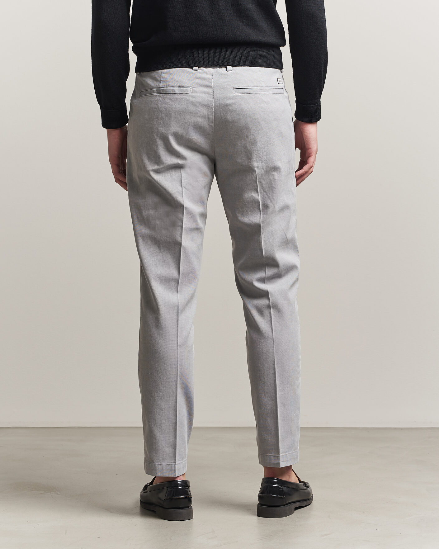 Heren | Broeken | BOSS BLACK | Kaiton Structured Chinos Silver