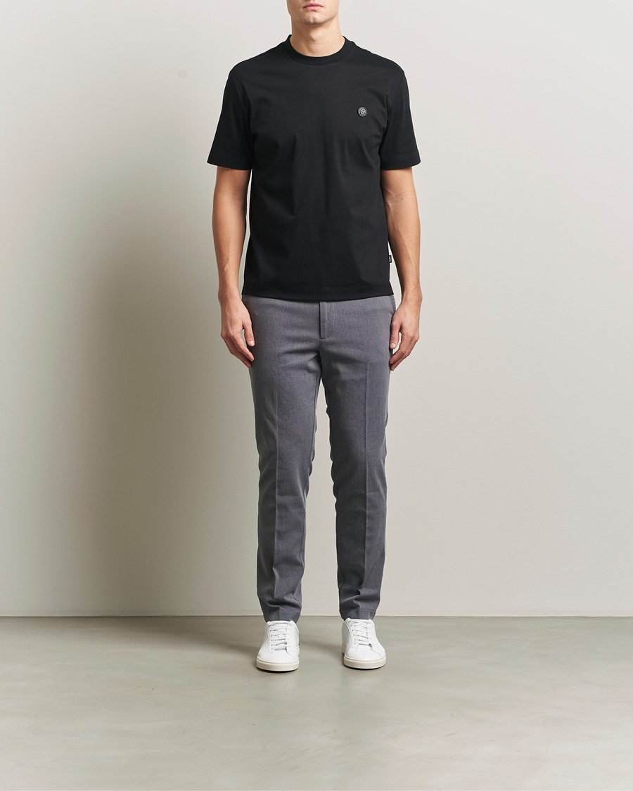 Heren | Broeken | BOSS BLACK | Kaiton Structured Chinos Dark Blue