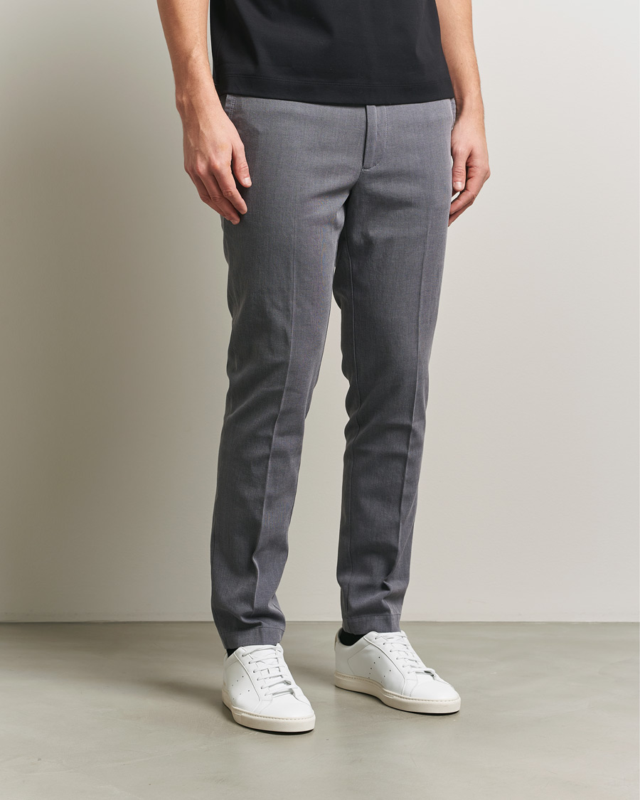 Heren | Broeken | BOSS BLACK | Kaiton Structured Chinos Dark Blue