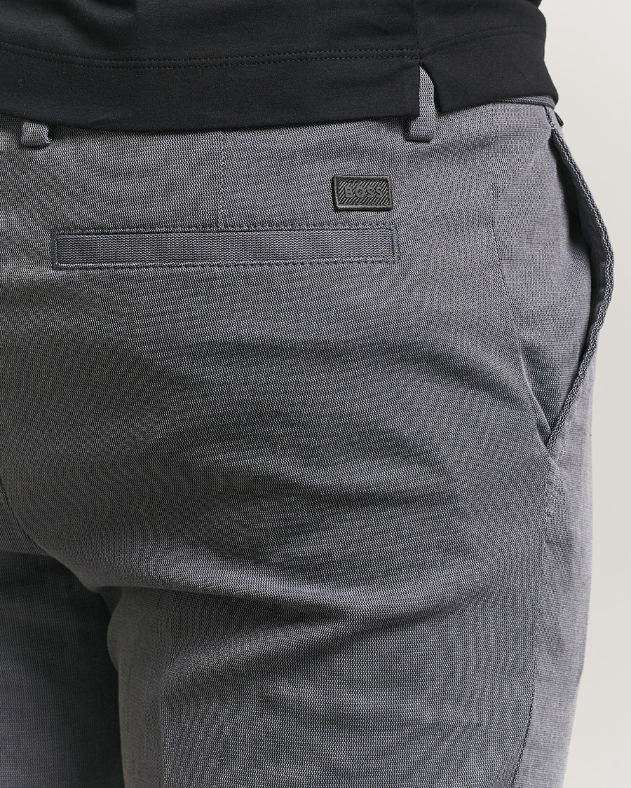 Heren | Broeken | BOSS BLACK | Kaiton Structured Chinos Dark Blue