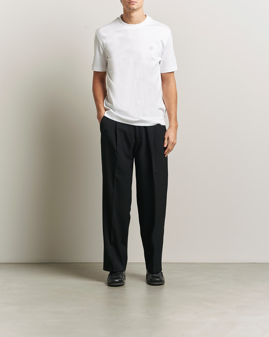 Heren | T-shirts | BOSS BLACK | Taut Regular Fit T-Shirt White