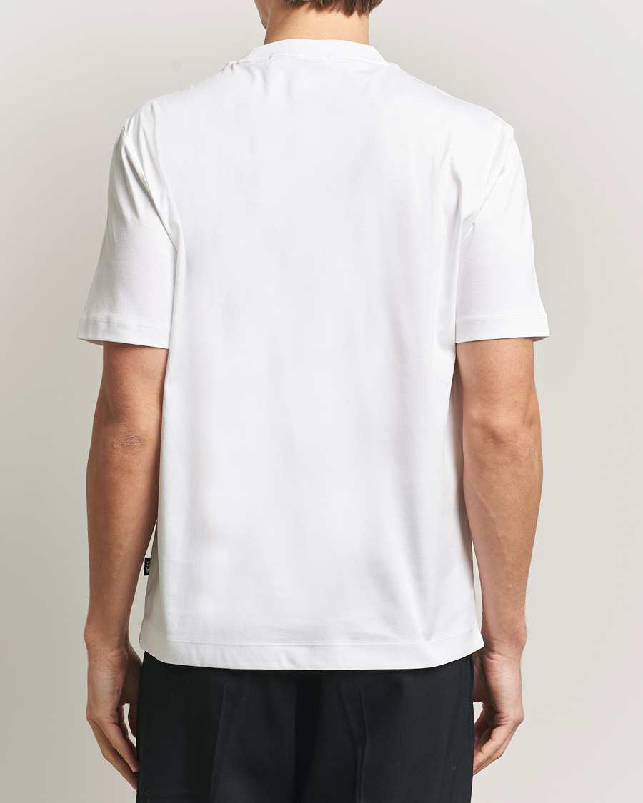 Heren | T-shirts | BOSS BLACK | Taut Regular Fit T-Shirt White