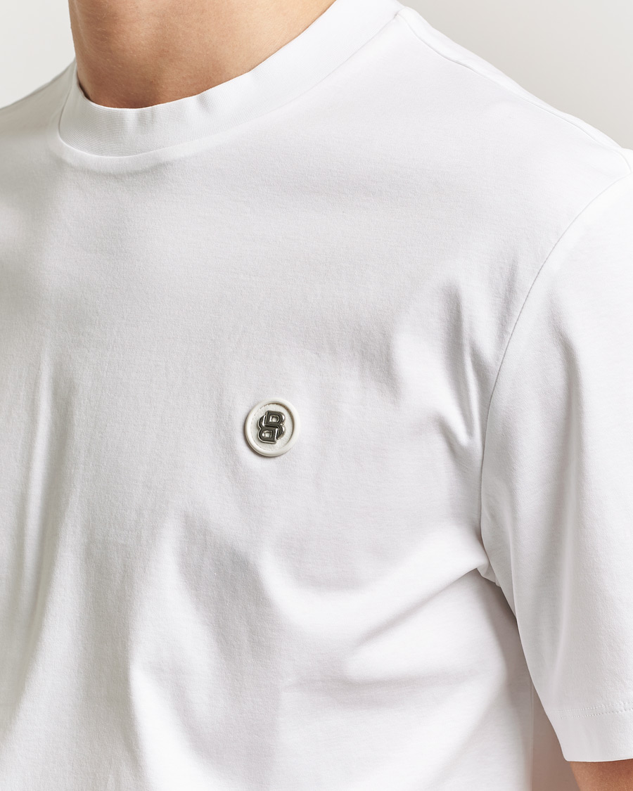 Heren | T-shirts | BOSS BLACK | Taut Regular Fit T-Shirt White