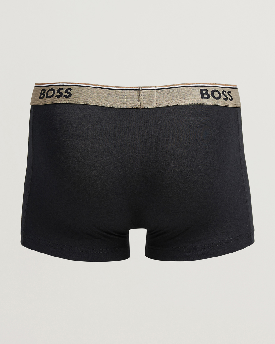 Heren | Ondergoed | BOSS BLACK | 3-Pack Trunk Black