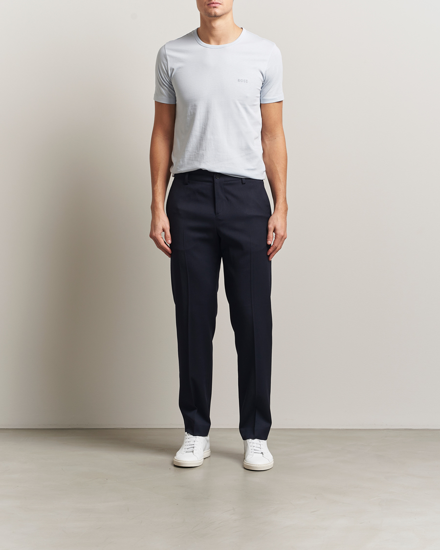 Heren | T-shirts | BOSS BLACK | 3-Pack Crew Neck T-Shirt Green/Blue/Navy