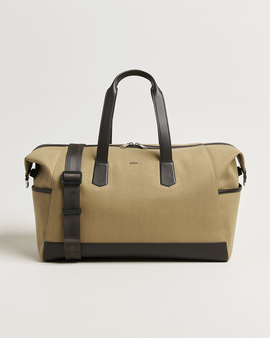 Heren | Tassen | BOSS BLACK | Dakkar Holdall Dark Beige