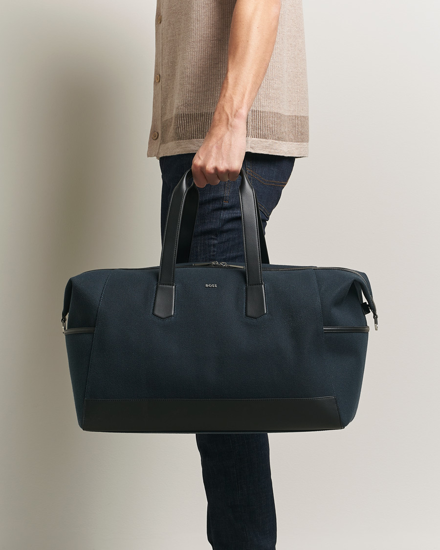 Heren | Tassen | BOSS BLACK | Dakkar Holdall Dark Blue