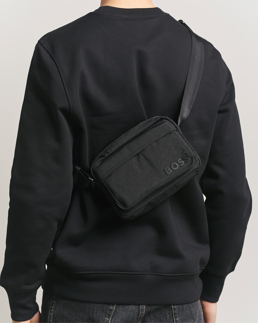 Heren | Tassen | BOSS BLACK | Catch Nylon Bum Bag Black