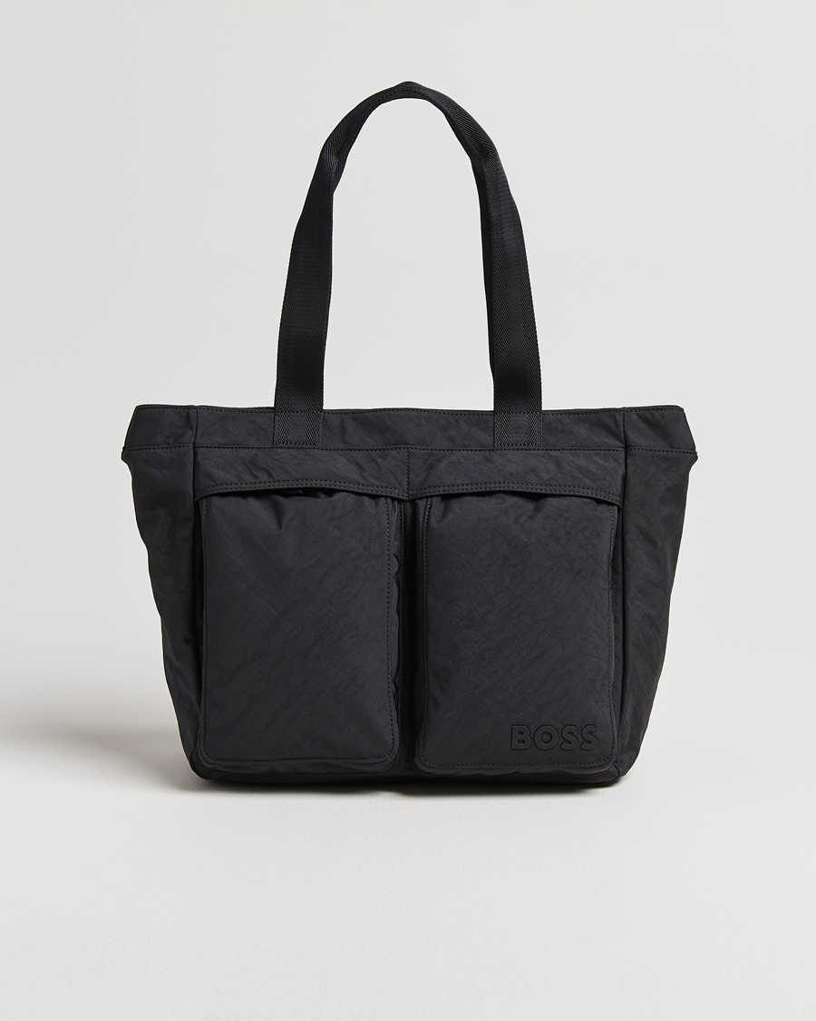Heren | Tassen | BOSS BLACK | Catch Nylon Tote Bag Black
