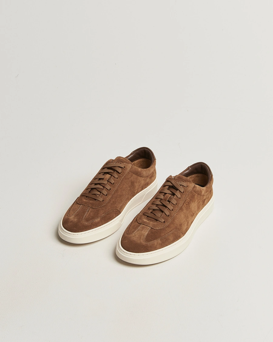 Heren | Sneakers | BOSS BLACK | Kieran Suede Sneaker Medium Beige