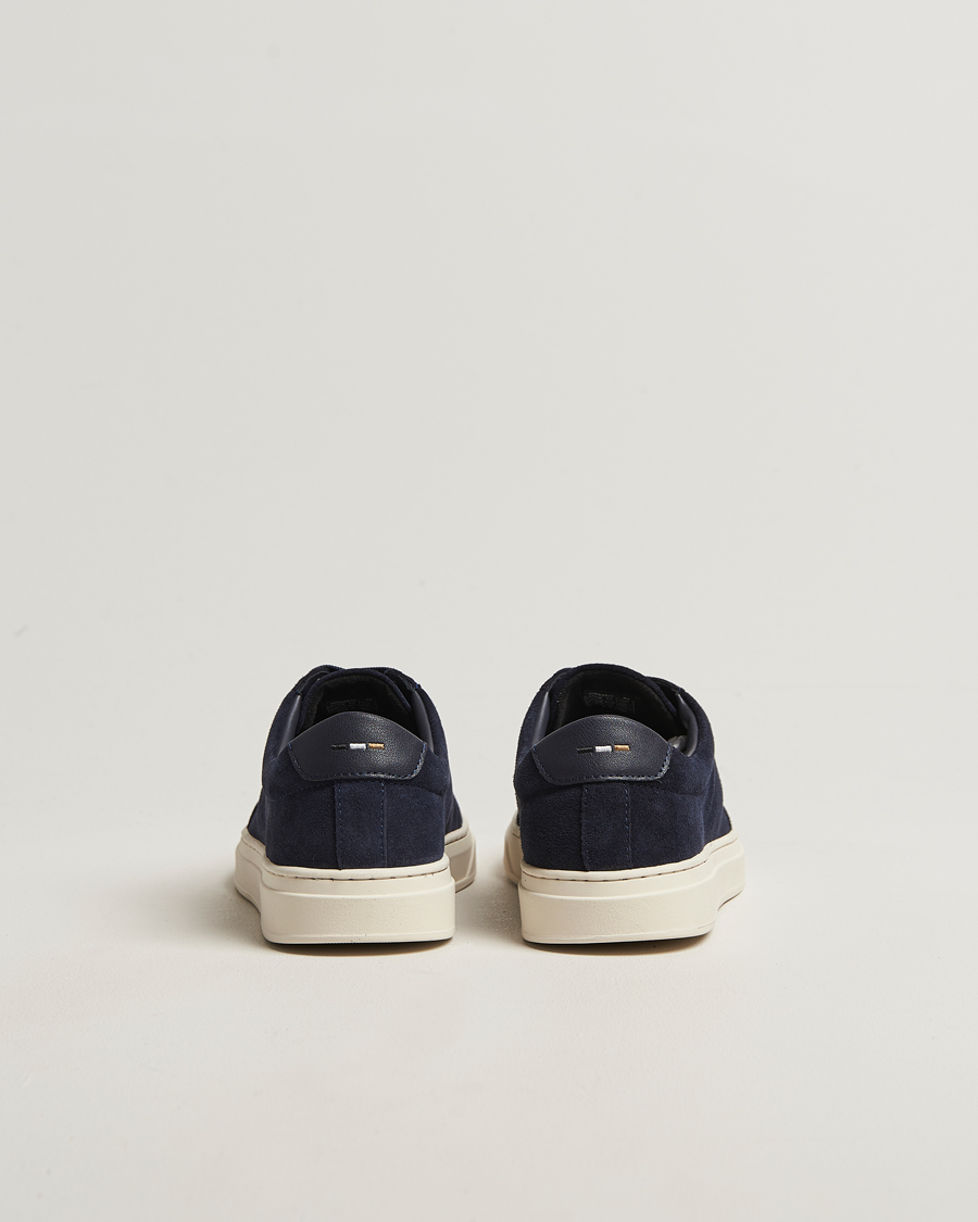 Heren | Sneakers | BOSS BLACK | Kieran Suede Sneaker Dark Blue