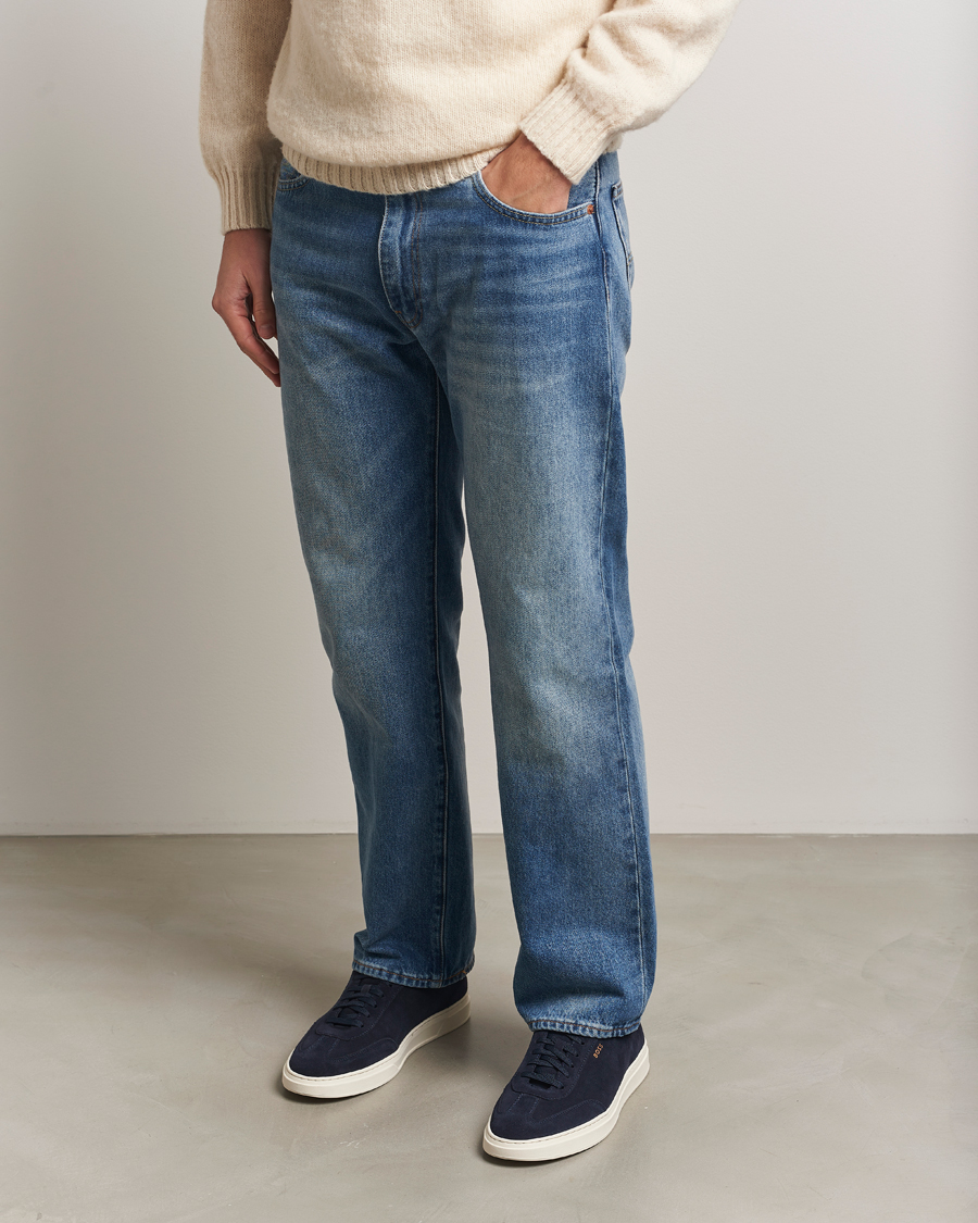 Heren | Sneakers | BOSS BLACK | Kieran Suede Sneaker Dark Blue