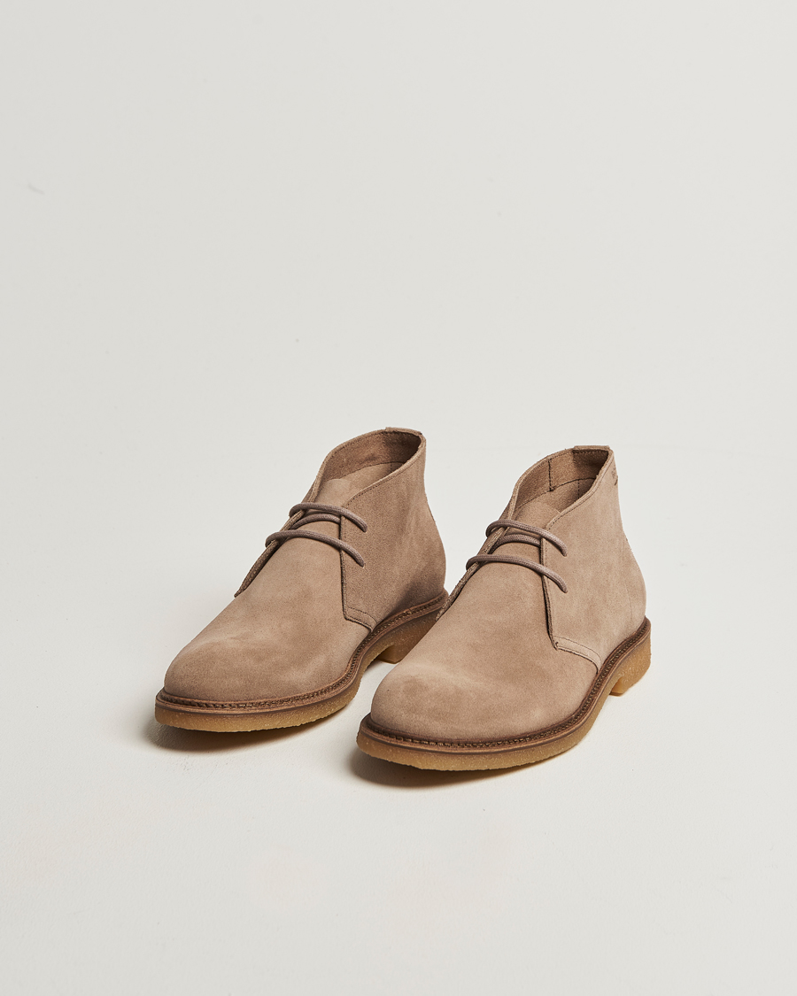 Heren | Laarzen | BOSS BLACK | Kope Suede Desert Boots Medium Beige