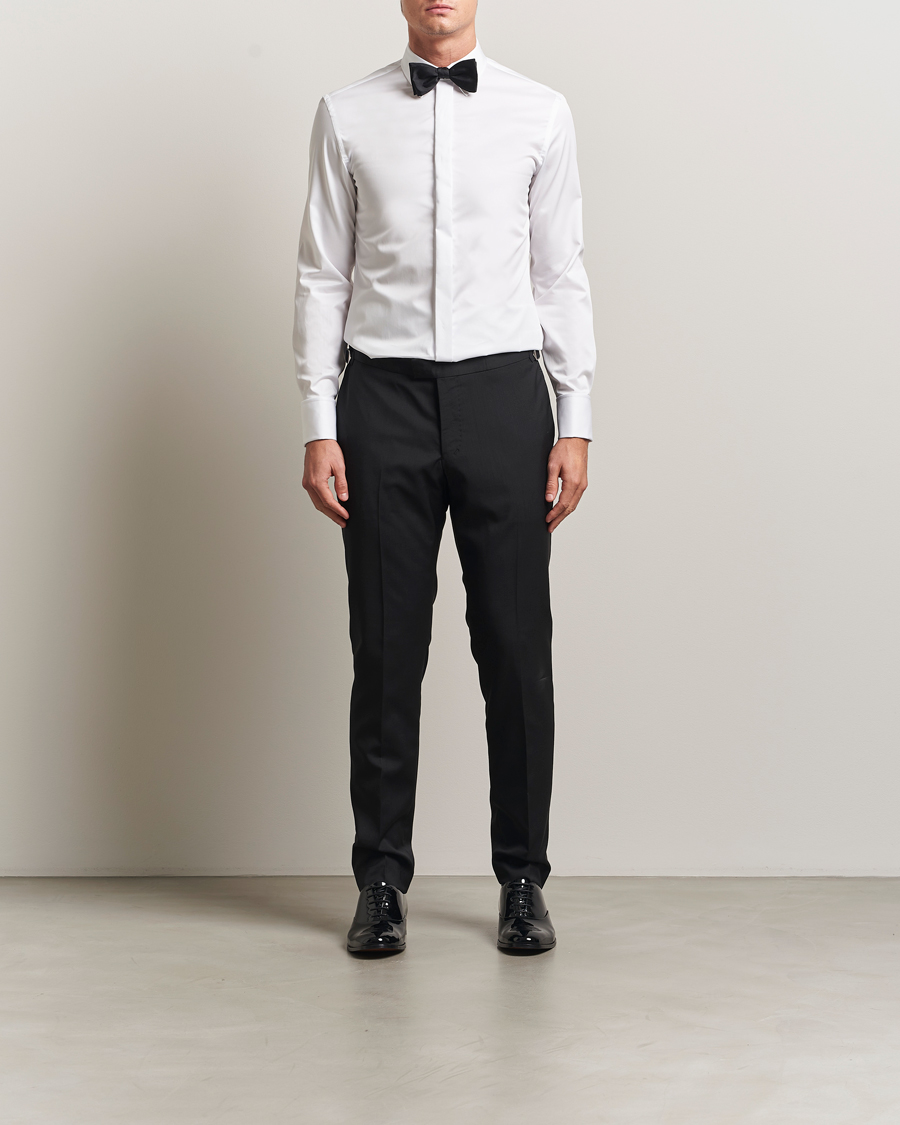 Heren | Overhemden | Tiger of Sweden | Adley Tuxedo Shirt Pure White