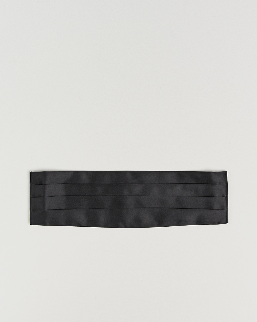 Heren | Vlinderdassen | Tiger of Sweden | Cummerbund Black