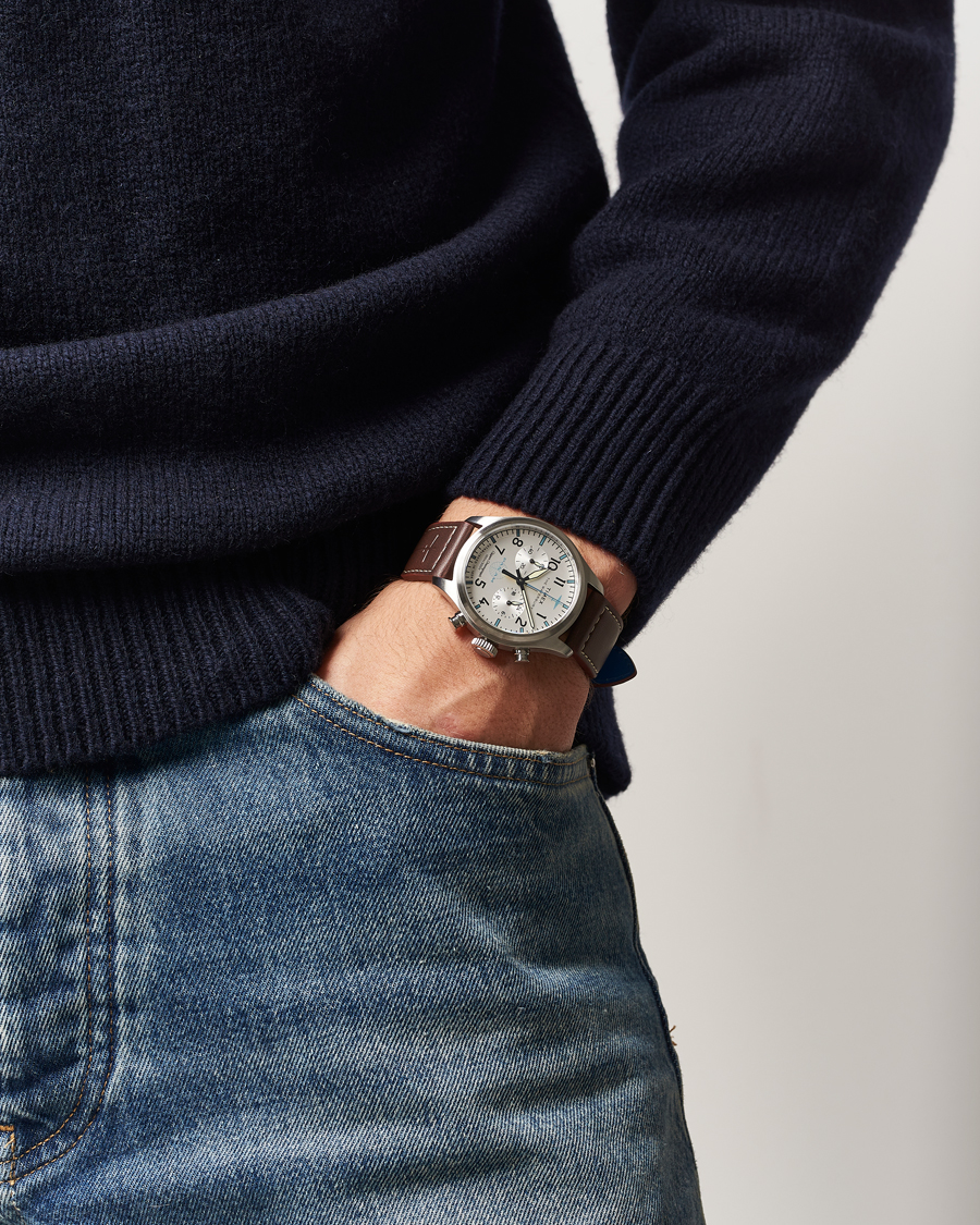 Heren | Timex Waterbury Ace Pan Chronograph 41mm Silver Dial | Timex | Waterbury Ace Pan Chronograph 41mm Silver Dial