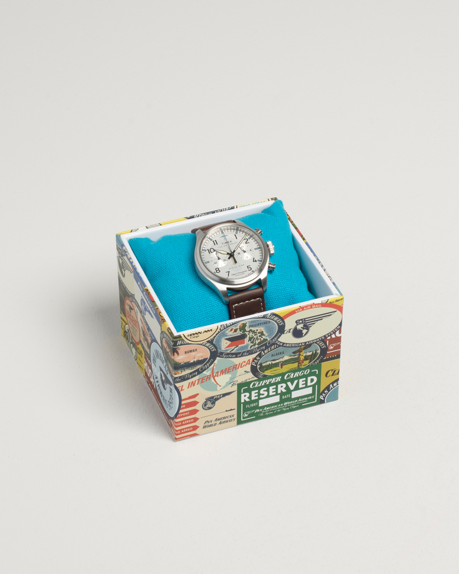 Heren | Timex Waterbury Ace Pan Chronograph 41mm Silver Dial | Timex | Waterbury Ace Pan Chronograph 41mm Silver Dial