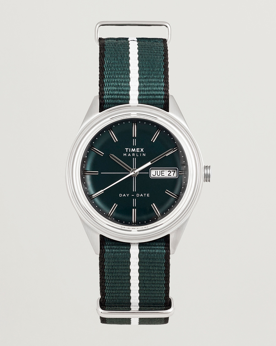 Heren | Timex Marlin Jet 3-Hand Quartz 39mm Green Dial | Timex | Marlin Jet 3-Hand Quartz 39mm Green Dial