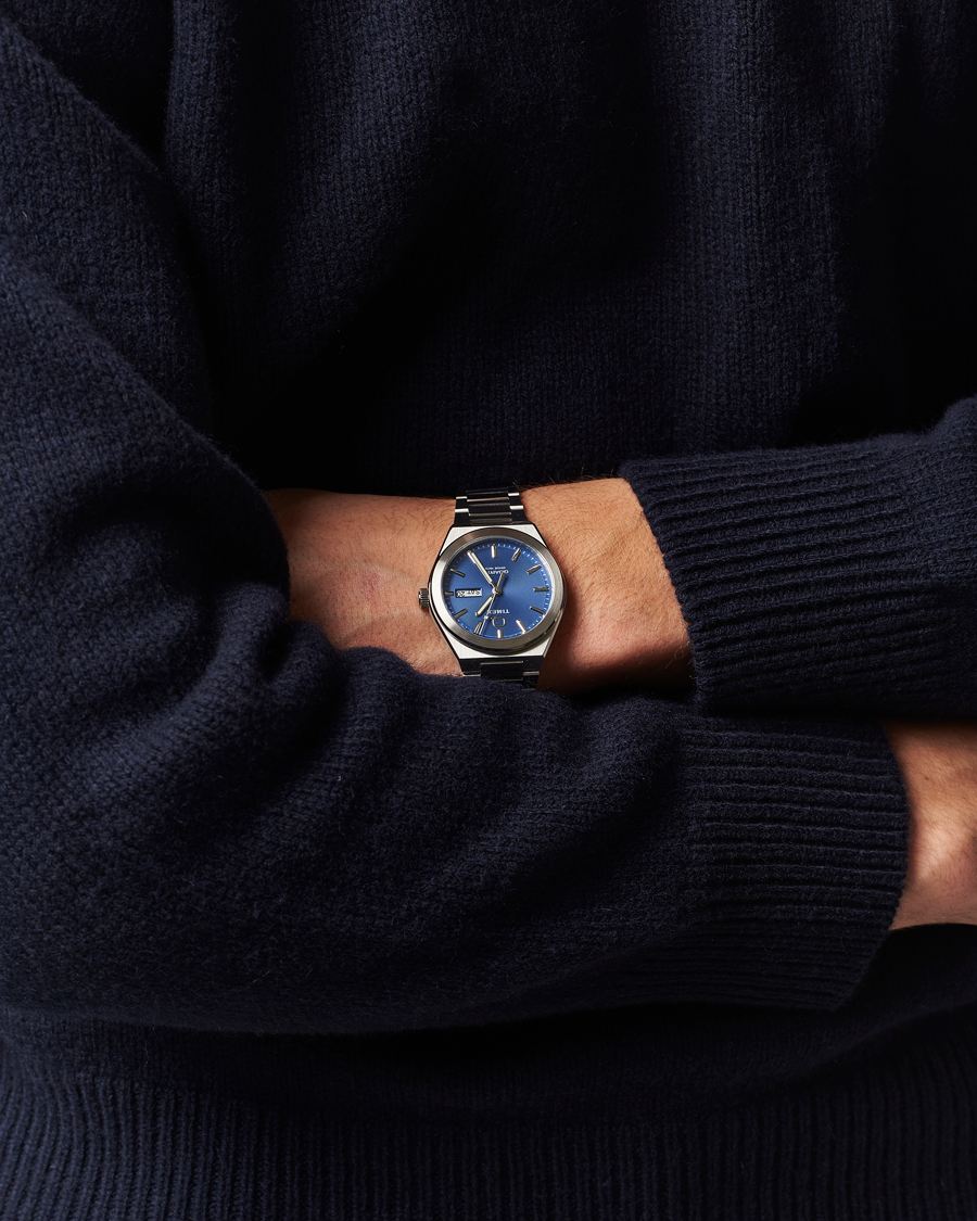 Heren | Timex Q Continental Day/Date 38mm Blue Dial | Timex | Q Continental Day/Date 38mm Blue Dial