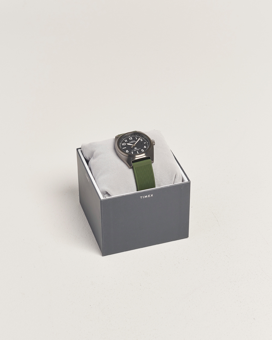 Heren | Timex Expedition Capstone Silicone Strap 39mm Black Dial | Timex | Expedition Capstone Silicone Strap 39mm Black Dial