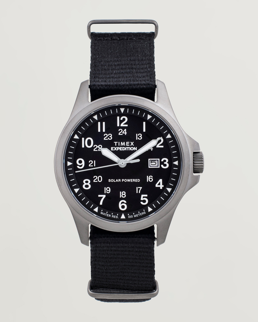 Heren | Timex Expedition Field Post Solar rPET Strap 36mm Black Dial | Timex | Expedition Field Post Solar rPET Strap 36mm Black Dial