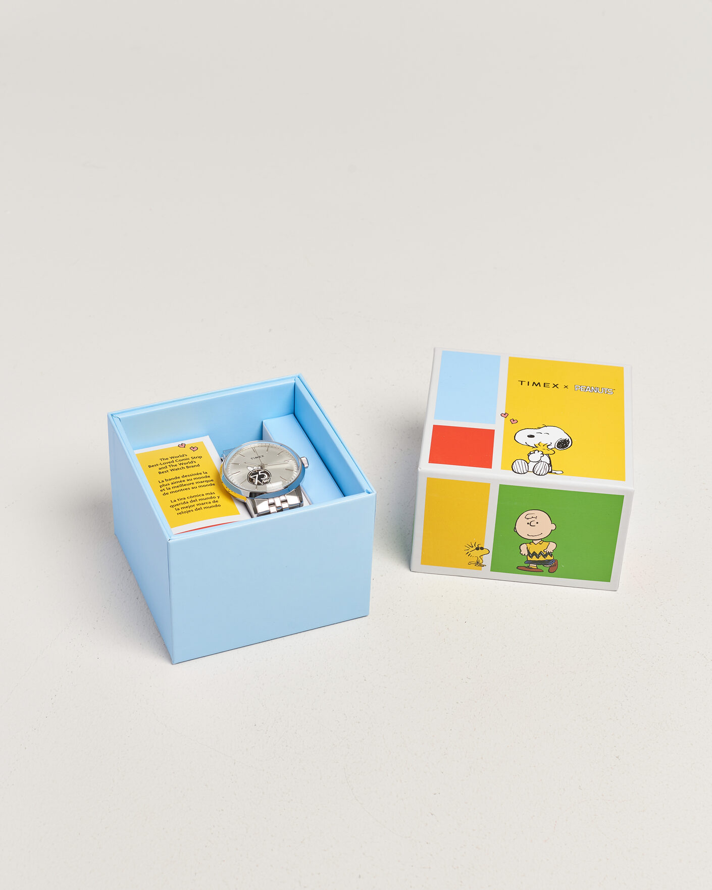 Heren | Timex Timex X Peanuts Snoopy Marlin Automatic 40mm Silver | Timex | X Peanuts Snoopy Marlin Automatic 40mm Silver