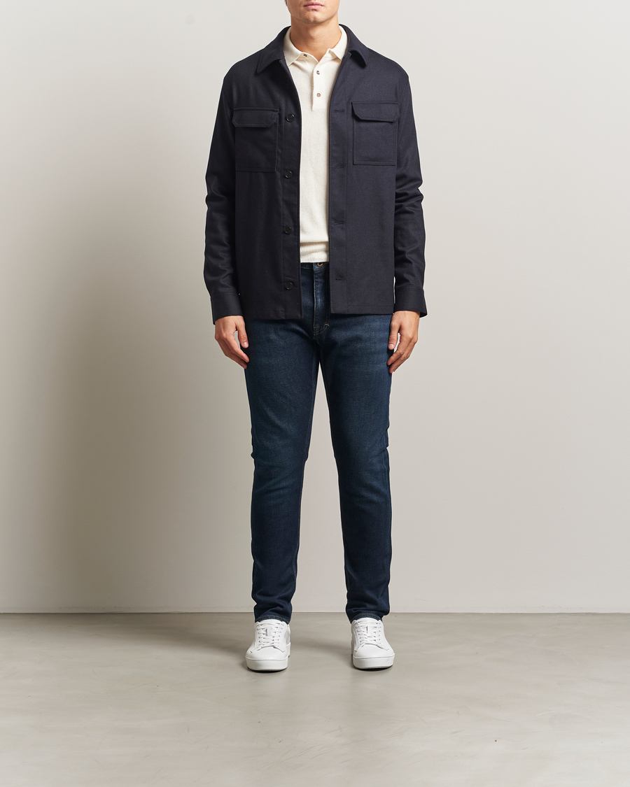 Heren | Broeken | Tiger of Sweden | Pistolero Jeans Midnight Blue
