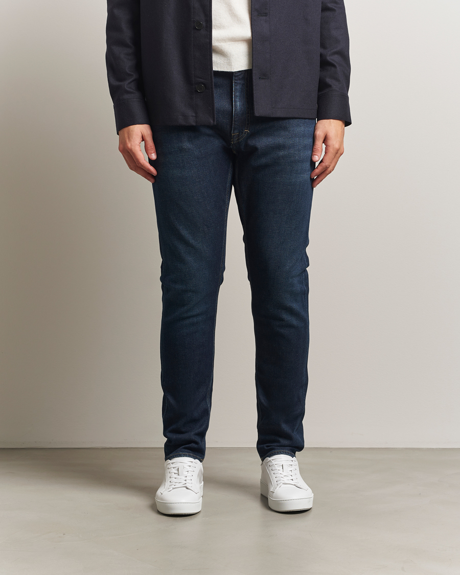 Heren | Broeken | Tiger of Sweden | Pistolero Jeans Midnight Blue