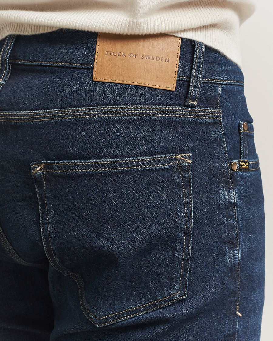Heren | Broeken | Tiger of Sweden | Pistolero Jeans Midnight Blue