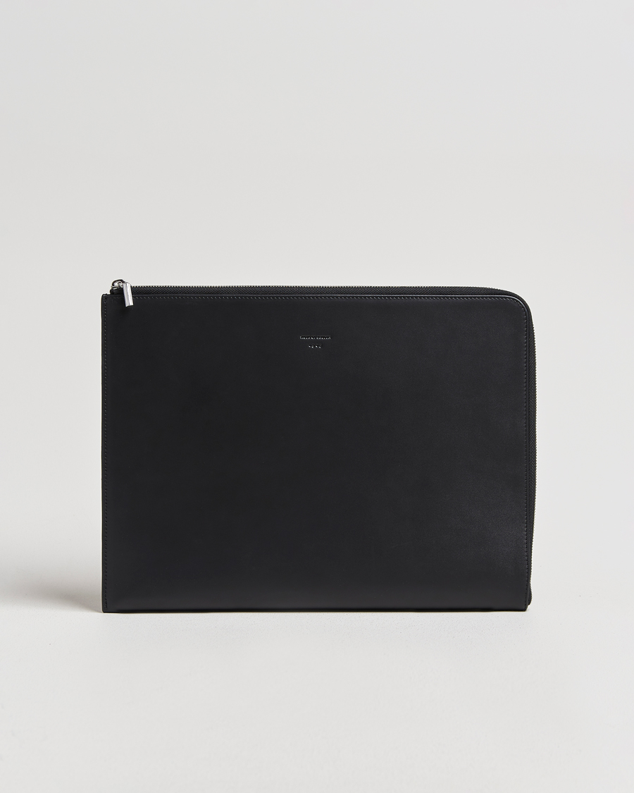 Heren | Tassen | Tiger of Sweden | Vitama Leather Portfolio Black