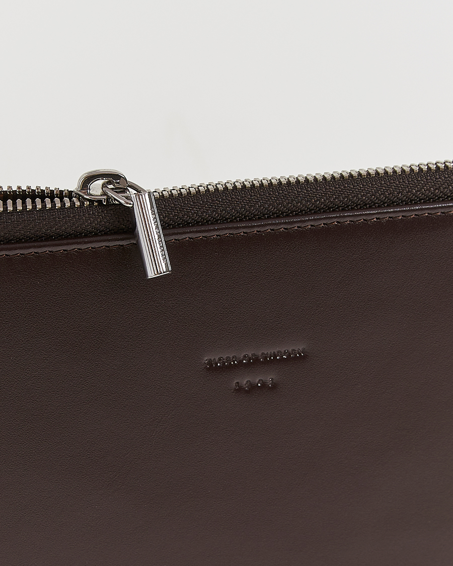 Heren | Tassen | Tiger of Sweden | Vitama Leather Portfolio Dark Brown
