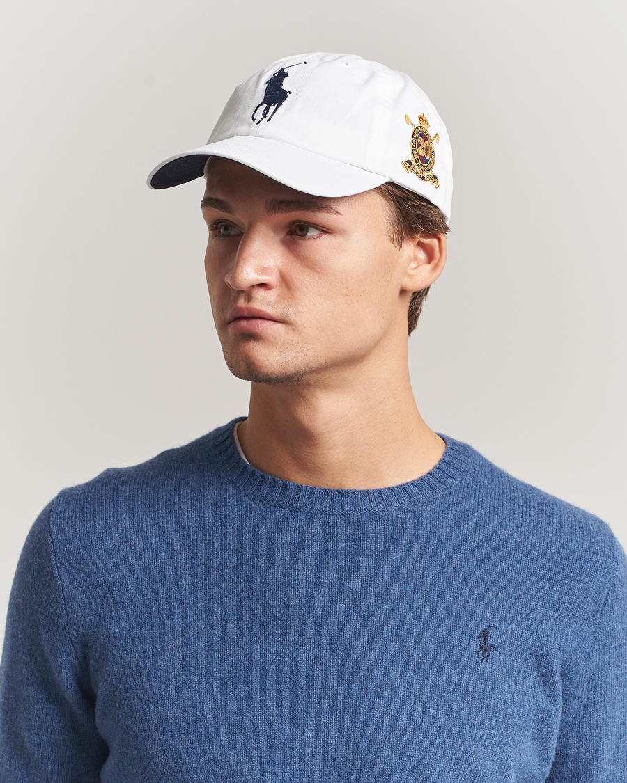 Heren | Hoeden en petten | Polo Ralph Lauren | Big Pony Twill Cap Ceramic White