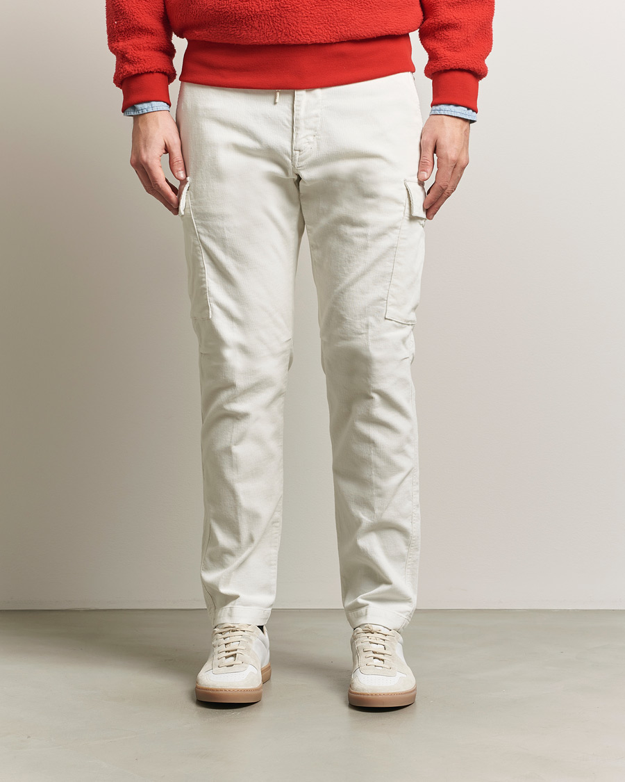 Heren | Broeken | Polo Ralph Lauren | Corduroy Cargo Pants Antique Cream