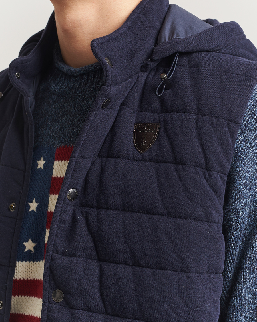 Heren | Gilets | Polo Ralph Lauren | Double Knitted Vest RL Navy