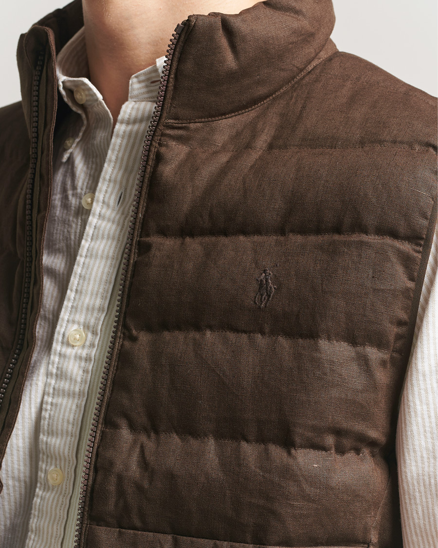 Heren | Gilets | Polo Ralph Lauren | Colden Vest Nutmeg Brown