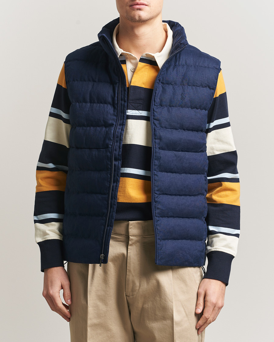 Heren | Gilets | Polo Ralph Lauren | Colden Down Vest Newport Navy