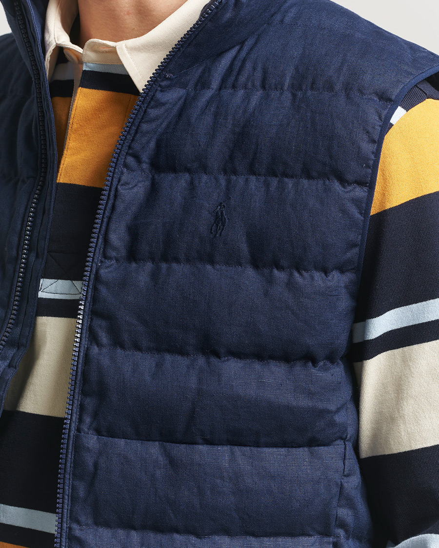 Heren | Gilets | Polo Ralph Lauren | Colden Down Vest Newport Navy