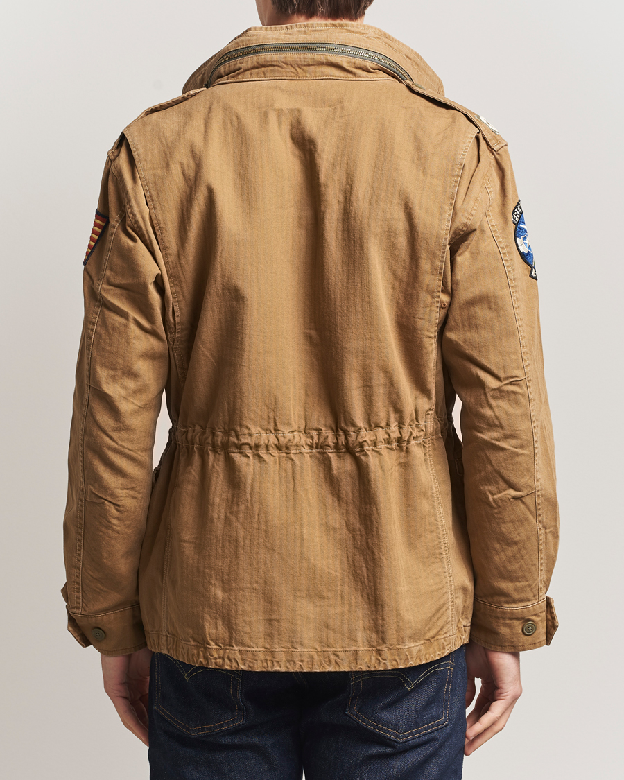 Heren | Jassen | Polo Ralph Lauren | Herringbone Field Patch Jacket Sandsurf