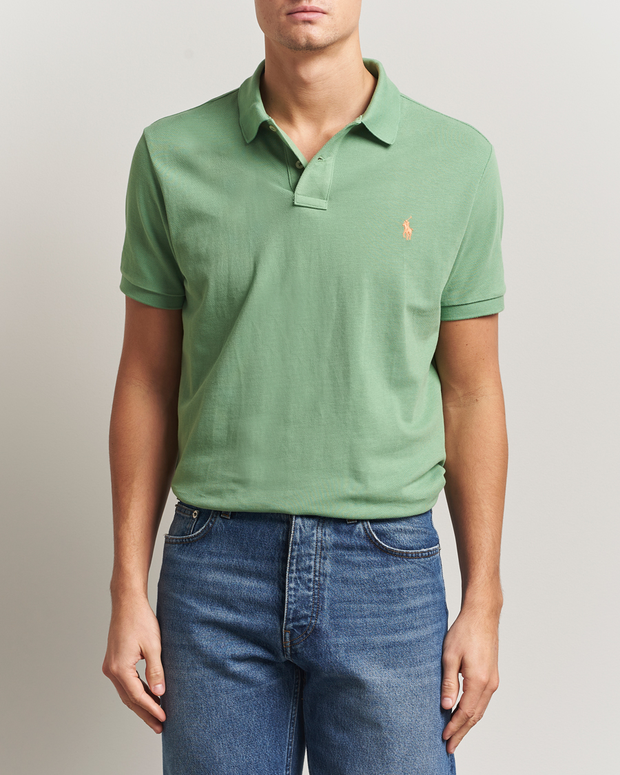 Heren | Polo's | Polo Ralph Lauren | Custom Slim Fit Polo Outback Green