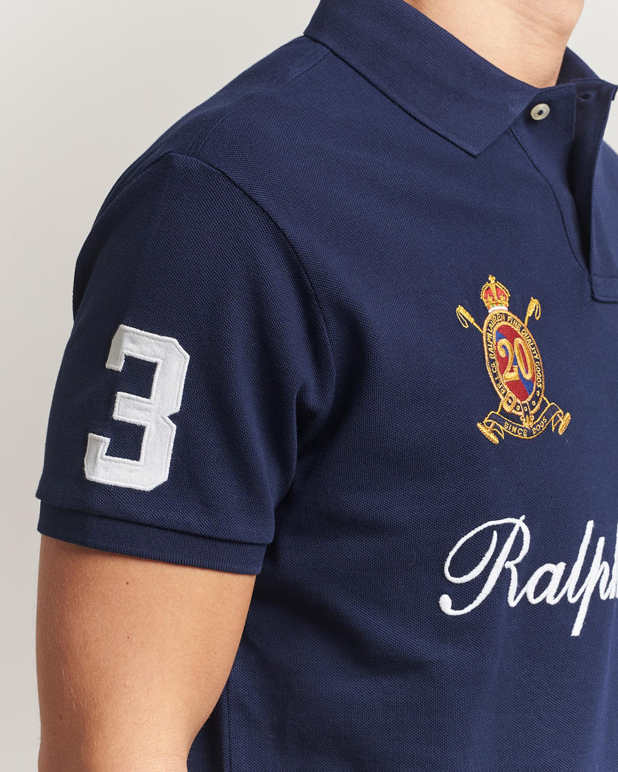 Heren | Polo's | Polo Ralph Lauren | Custom Slim Fit Big Pony Polo Cruise Navy