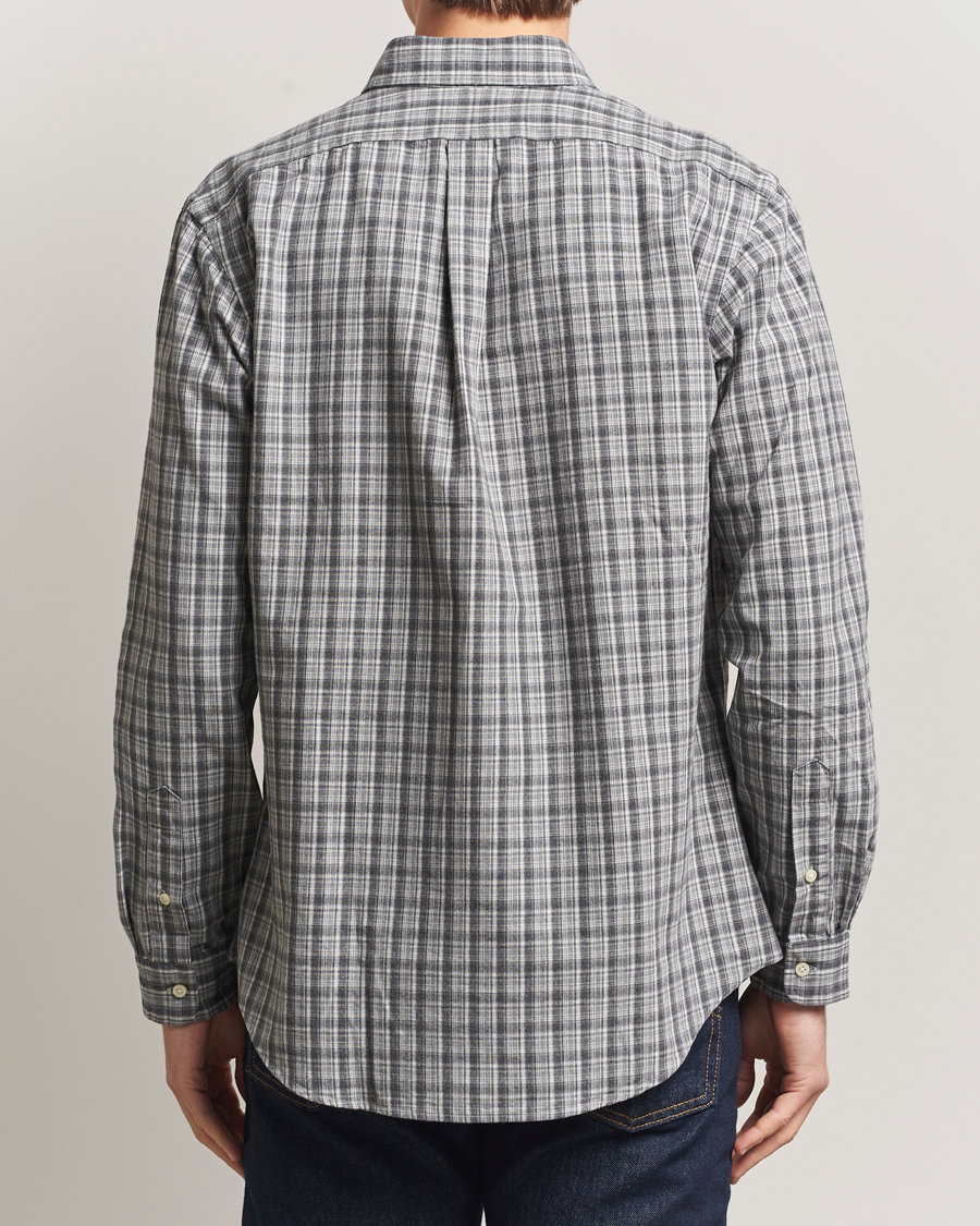 Heren | Overhemden | Polo Ralph Lauren | Custom Fit Checked Shirt Grey Heather Multi