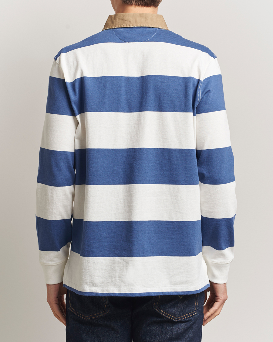 Heren | Truien | Polo Ralph Lauren | Long Sleeve Rugby Sweater Old Royal/Cream