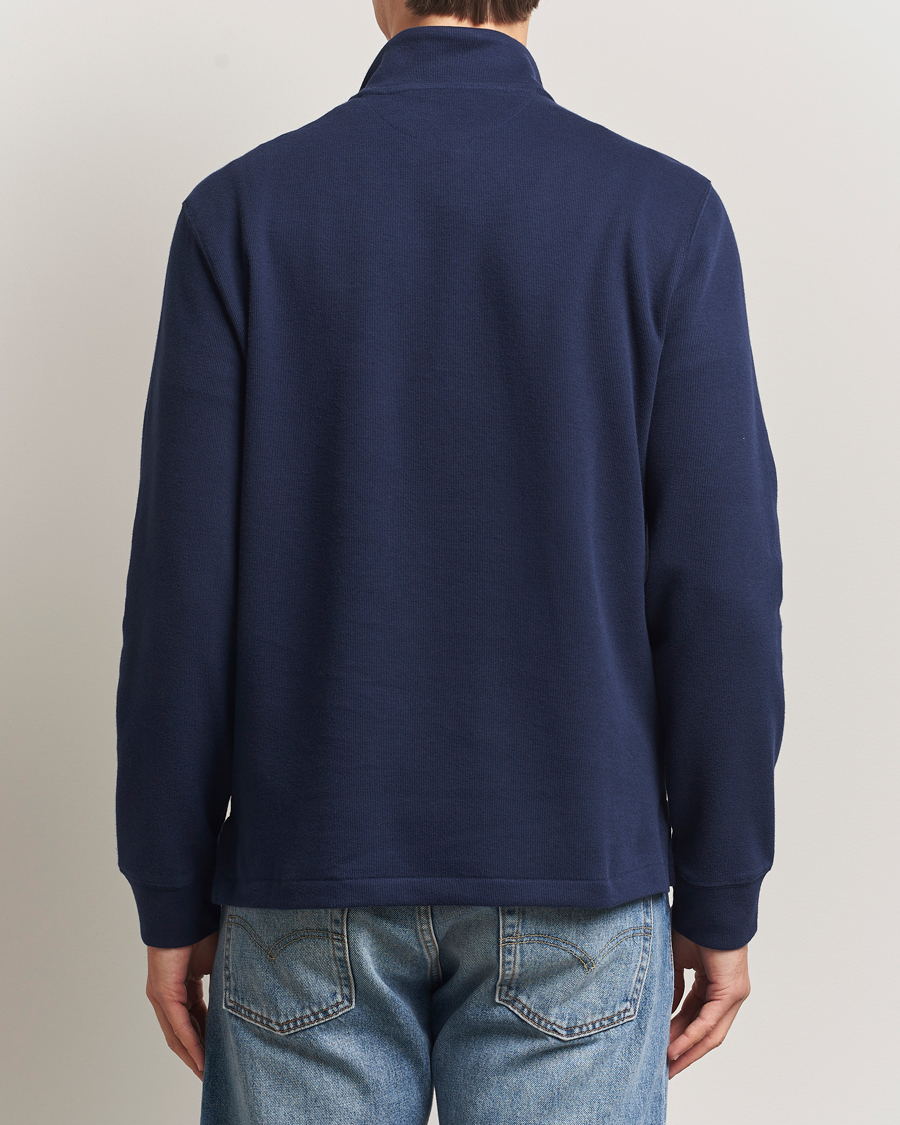Heren | Truien | Polo Ralph Lauren | Double Knitted Half Zip Cruise Navy