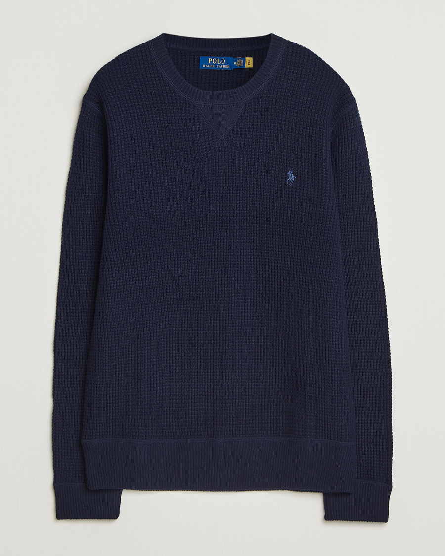 Heren | Truien | Polo Ralph Lauren | Cotton/Wool Pullover Hunter Navy