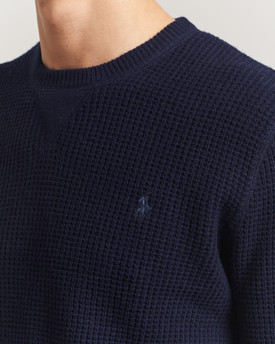 Heren | Truien | Polo Ralph Lauren | Cotton/Wool Pullover Hunter Navy
