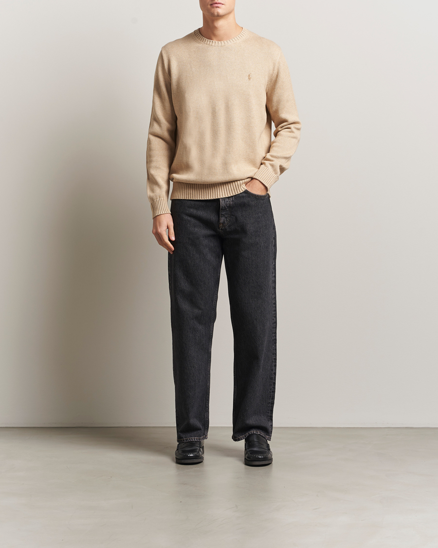 Heren | Truien | Polo Ralph Lauren | Cotton Crew Neck Sweater Dune Melange