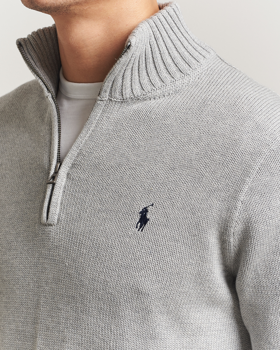 Heren | Truien | Polo Ralph Lauren | Cotton Pullover Half Zip Andover Heather