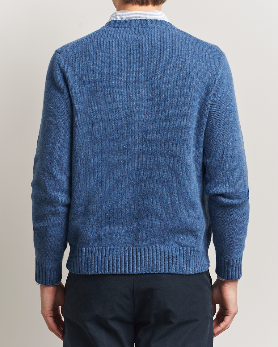 Heren | Truien | Polo Ralph Lauren | Cotton/Wool Printed Sweater Blue Multi