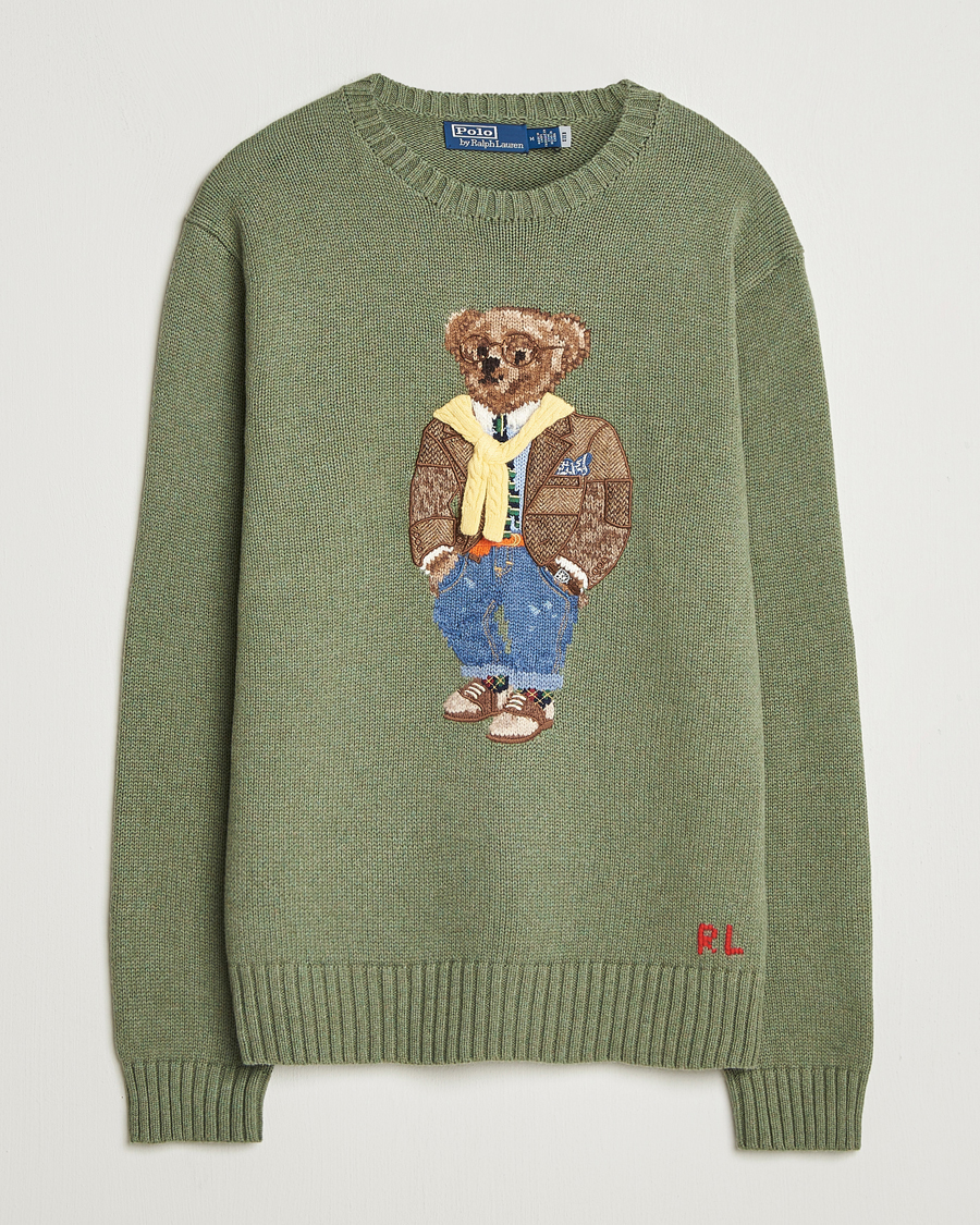 Heren | Truien | Polo Ralph Lauren | Cotton/Cashmere Bear Sweater Lovette Heather