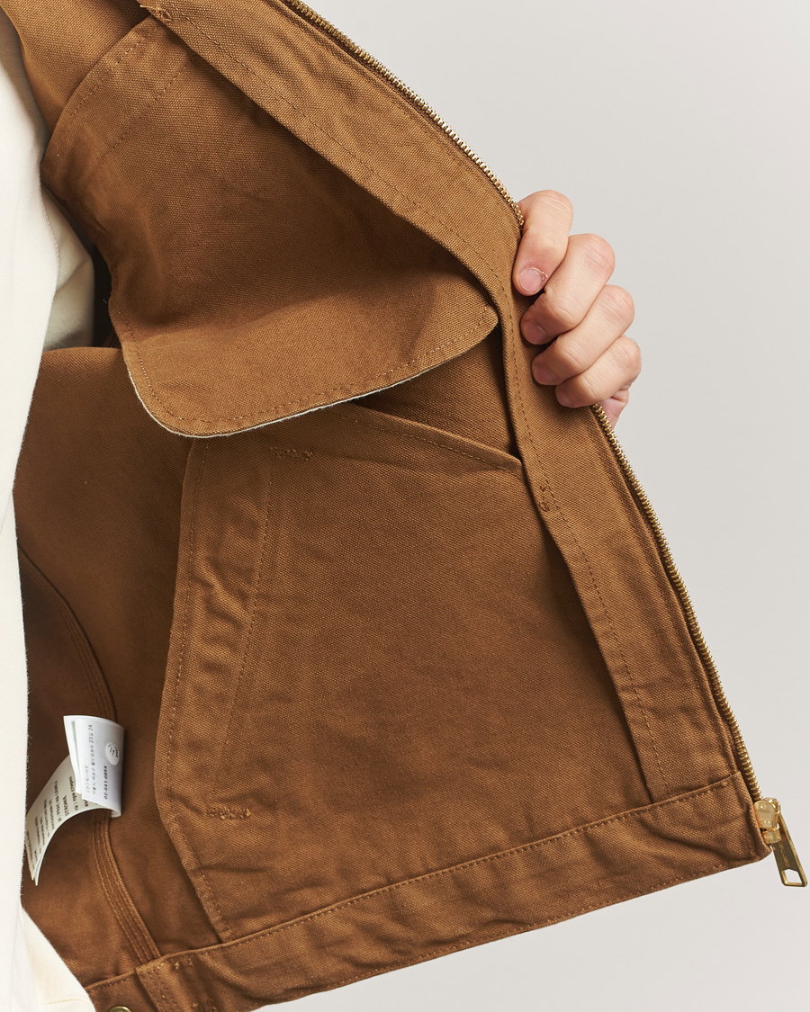 Heren | Jassen | Carhartt WIP | Detroit Jacket Dearborn Canvas Hamilton Brown